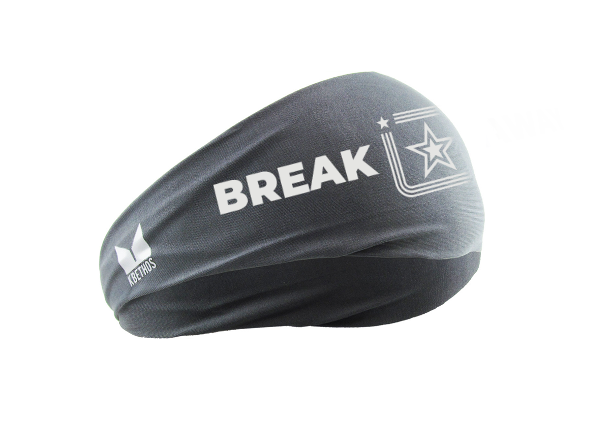 Steel Gray Headband