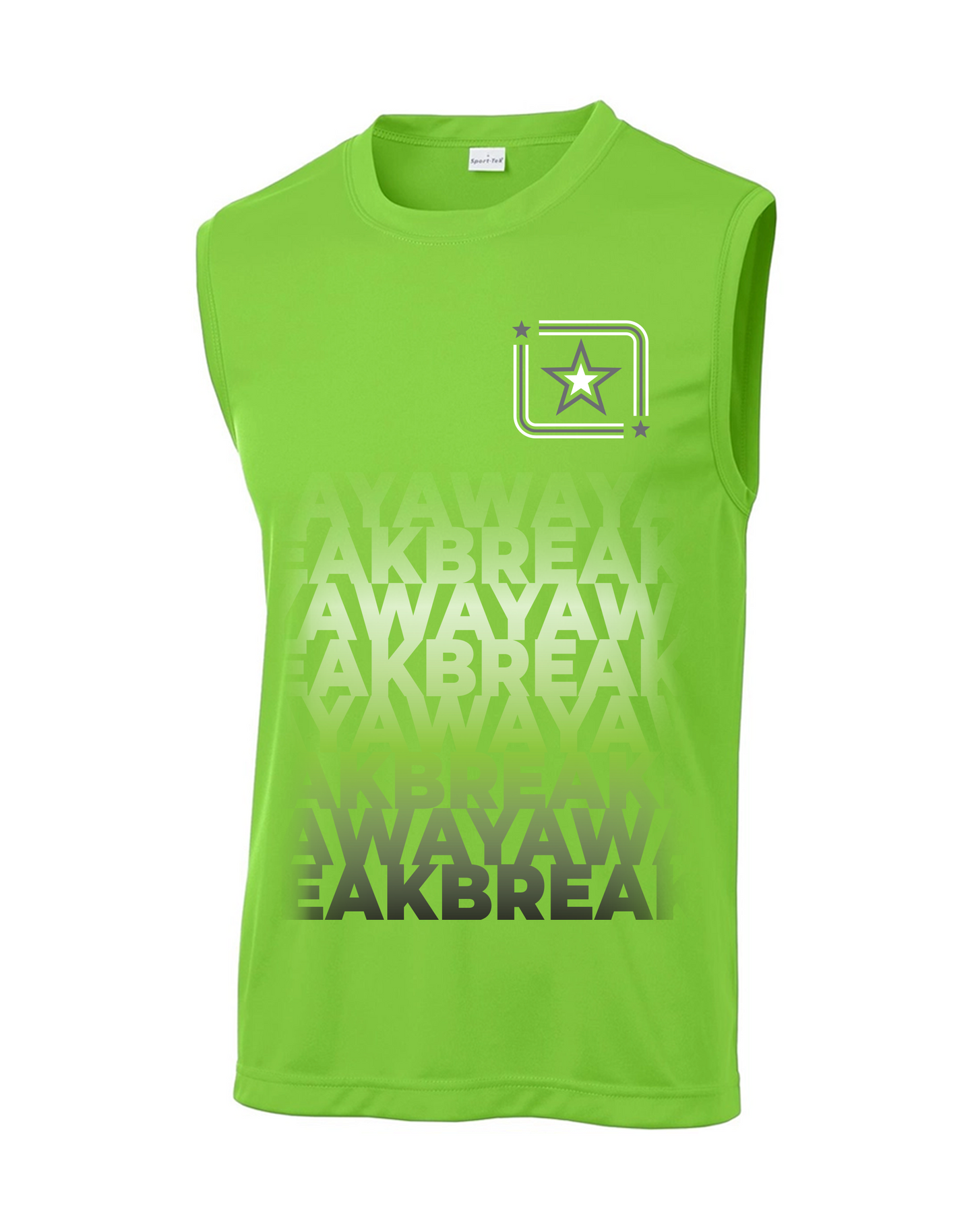 Sleeveless Lime Coolmax Training Jersey SALE